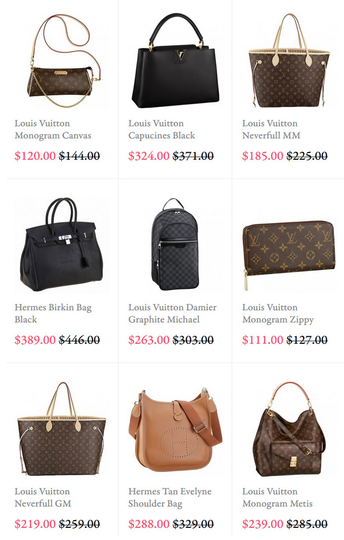 Designer Replica Bags online