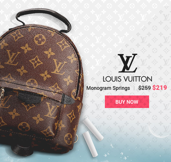 LV Replica Backpack Monogram Springs